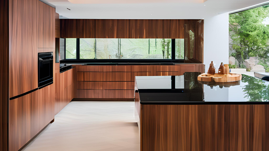 Gloss Finish, Best Finishes for Walnut Cabinetry