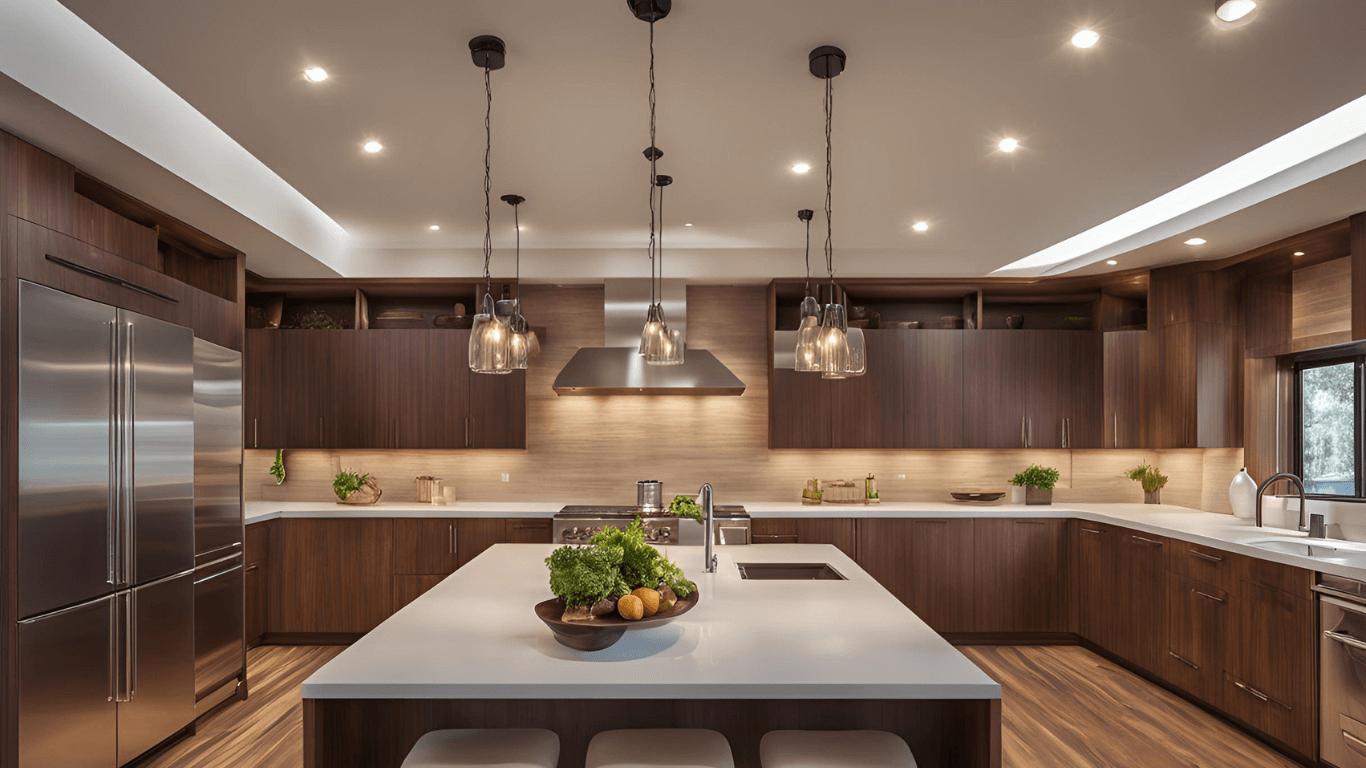 Lighting Tips for Enhancing Walnut Cabinets