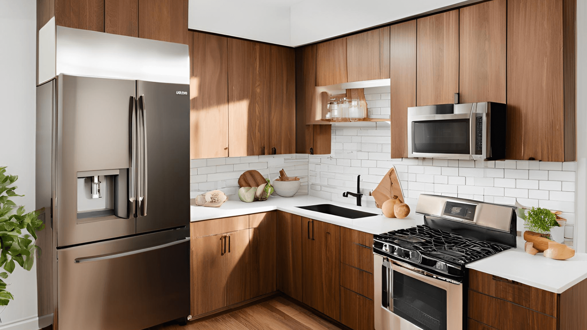 The Best Layouts for Small Kitchens with Walnut Cabinetry