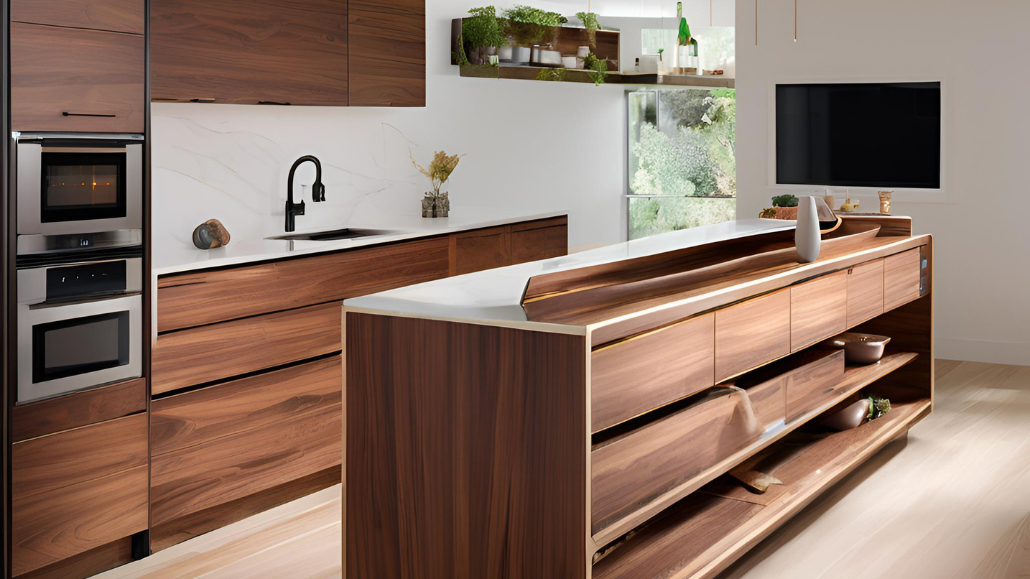 Walnut & Smart Kitchen Integration