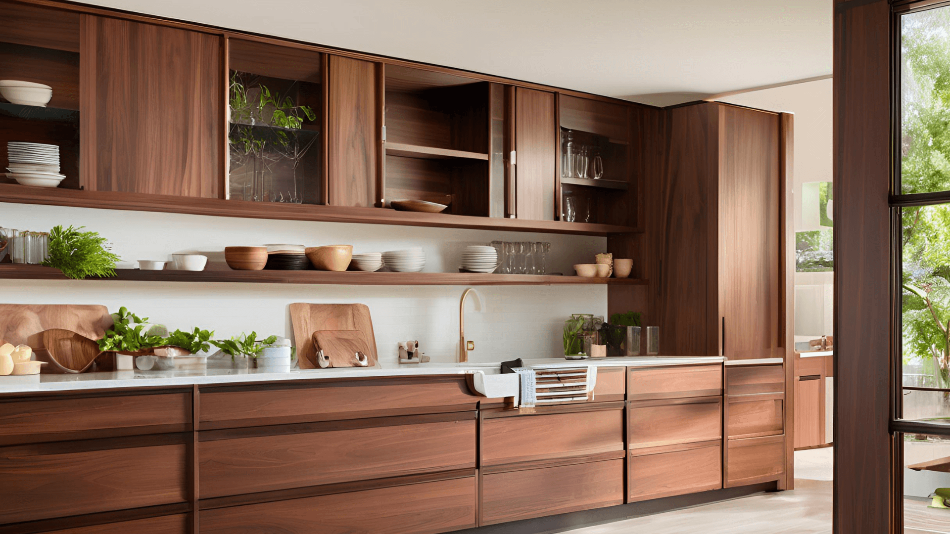 Why Choose Custom Walnut Kitchen Cabinets