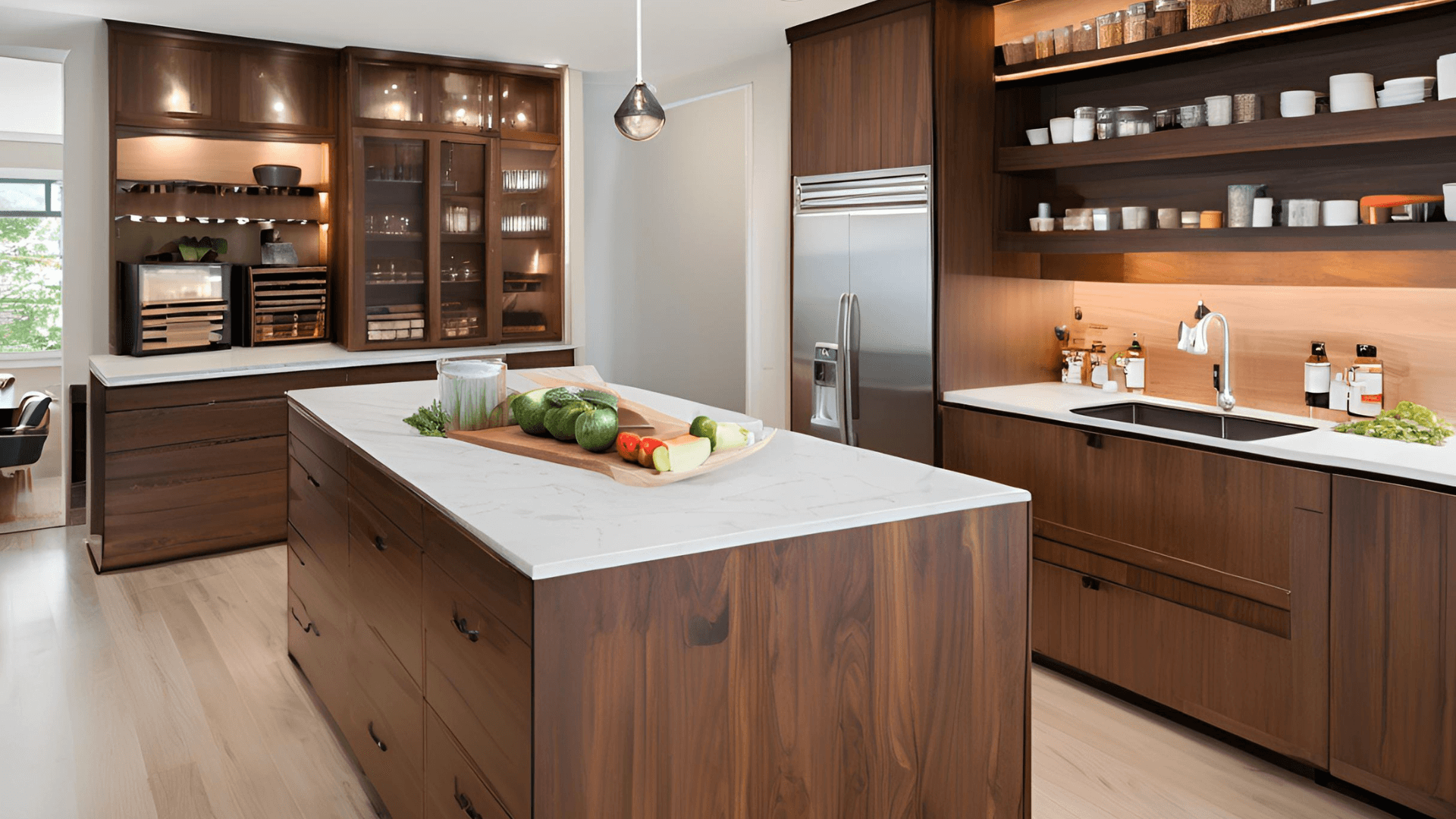 Why Homeowners and Contractors Love Custom Walnut Cabinetry