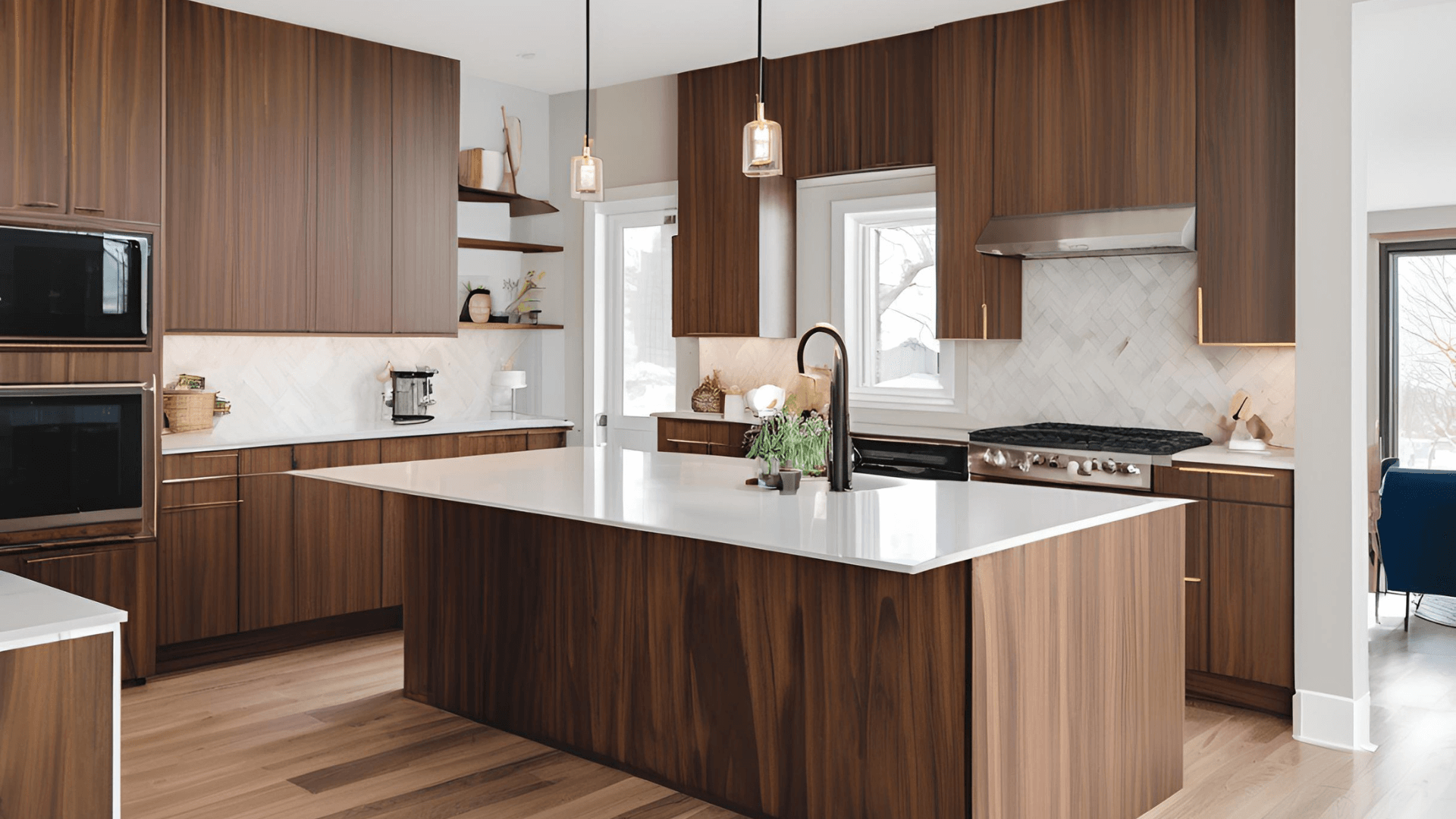 Why Walnut Kitchen Cabinets Are Perfect for Your London Home